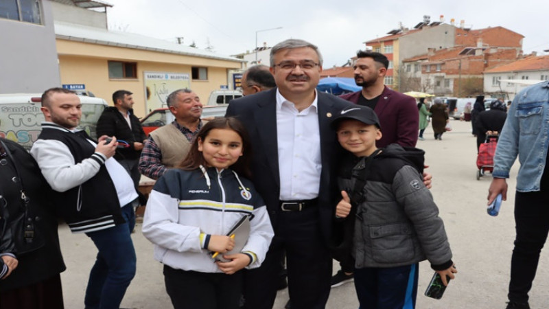 İbrahim Yurdunuseven Sandıklı ve Dazkırı’da Afyon’lularla buluştu