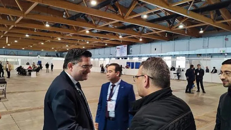 Emirdağ Belediye Başkanı Serkan Koyuncu Brüksel'de seçmenlerle buluştu