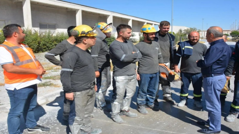 Mehmet Taytak, Kar Minarel Madenciliği ziyaret etti