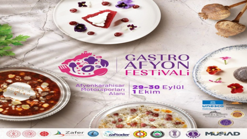 Gastro Afyon Lezzet ve Turizm Festivali tarihleri belli oldu