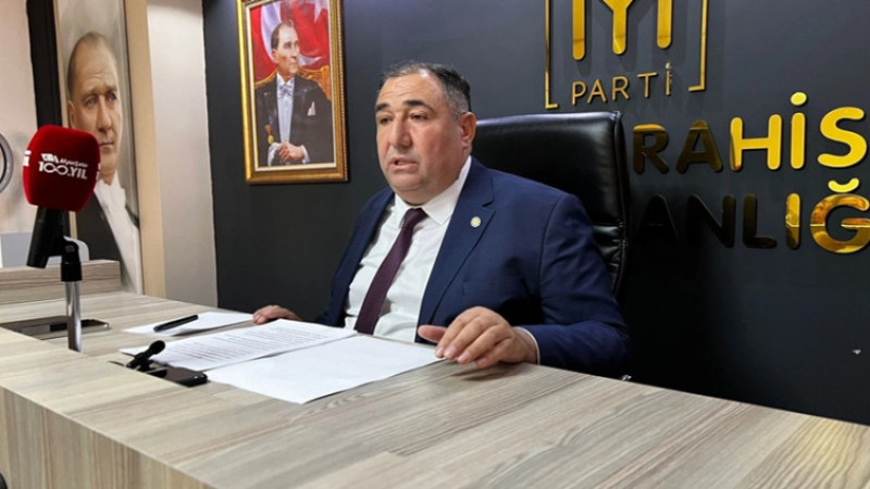 İYİ Parti İl Başkanı Muhammet Mısırlıoğlu yerel seçimlerde aday değil