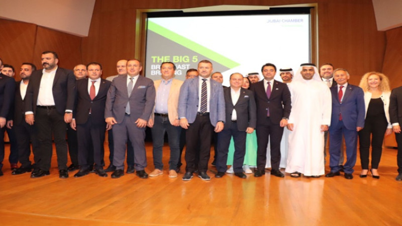ATSO heyeti Dubai Ticaret Odası'nda toplantıya katıldı