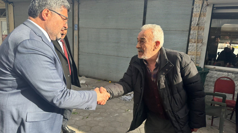 Ali Özkaya seçim çalışmalarına Emirdağ ilçesinde devam etti