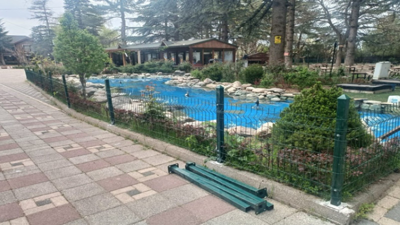 Bolvadin'deki Horan Parkı misafirleri için hazırlanıyor 