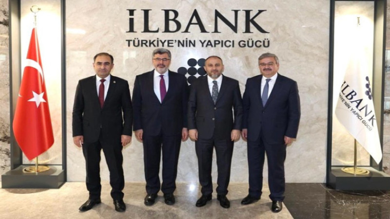 AK Partili milletvekillerinden İller Bankası Genel Müdürlüğüne ziyaret