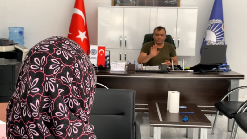 Emirdağ Zabıtası ilçede huzur sağlamak için dilencilere göz açtırmıyor