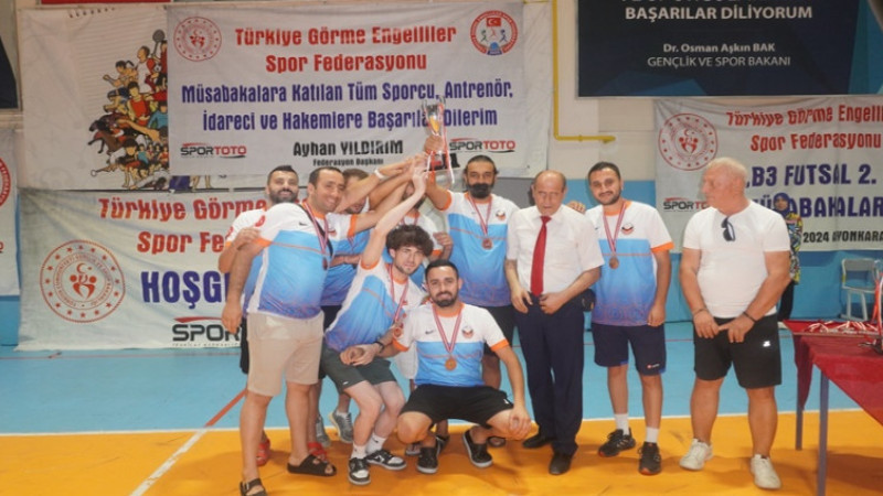 Afyonkarahisar’da görme engelli sporcuların coşkusu