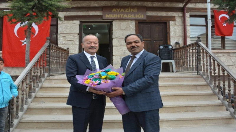 Mehmet Taytak, Ayazini Köyü'ne müjdeli haber verdi