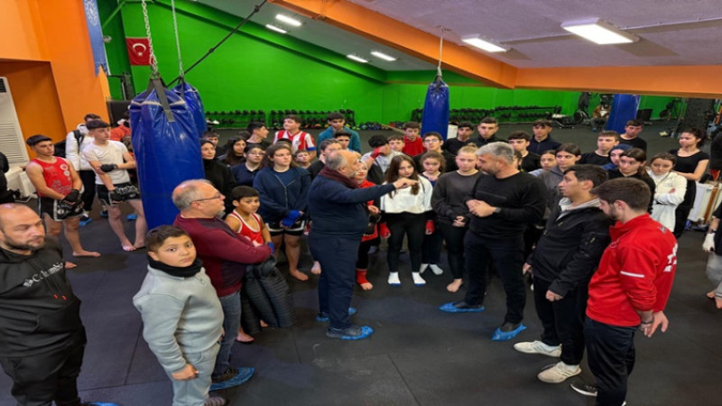 Afyon’da Muaythai ortak antrenmanı gerçekleştirildi