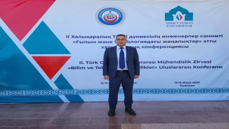 Türk Mühendisler Derneği, Afyonkarahisar'ı Türkistan'da temsil etti