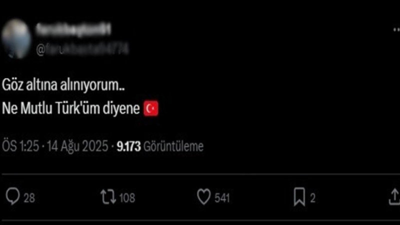 Asayiş, yanıltıcı paylaşım yapan şahsa yönelik bilgilendirme yaptı