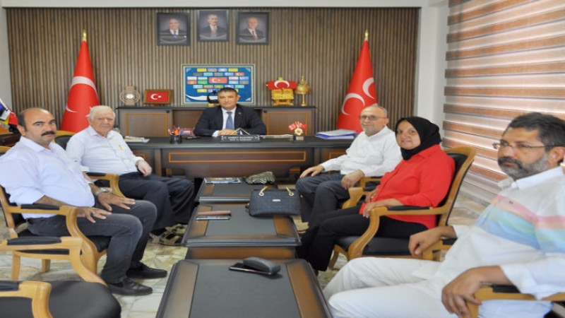 Yazarlar Derneği’nden MHP'ye nezaket ziyareti