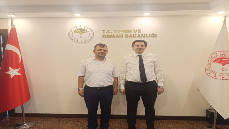 Serkan Koyuncu’dan Tarım ve Orman Bakanlığına ziyaret 