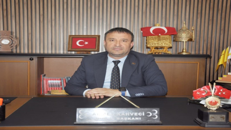 İl Başkanı Kahveci, Miraç Kandili dolayısıyla bir mesaj yayınladı