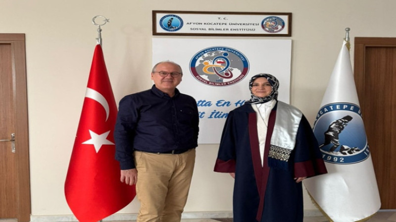 AKÜ Lisansüstü Mezunundan Uluslararası Kongrede büyük başarı