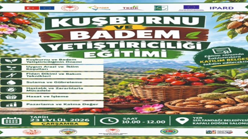 Sultandağı'nda AB Leader Projesi kapsamında eğitimler düzenlenecek