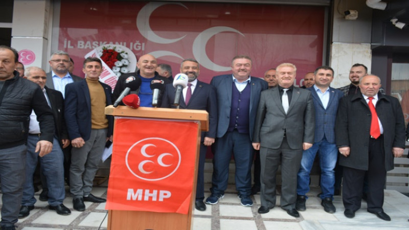 MHP'de milletvekili tanıtım toplantıları devam ediyor