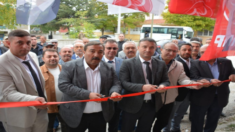 Milliyetçi Hareket Partisi Haydarlı Belde Teşkilatı açıldı