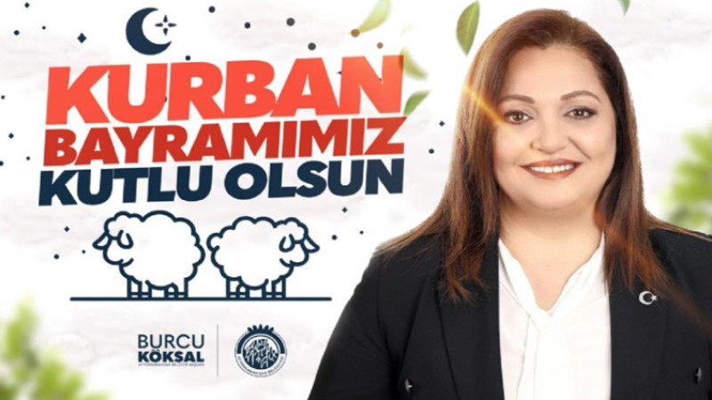 Burcu Köksal, Kurban Bayramı dolayısıyla bir mesaj yayımladı