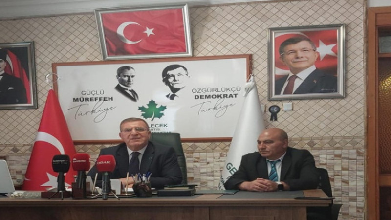 Gelecek Partisi ,haftalık basın toplantısını gerçekleştirdi