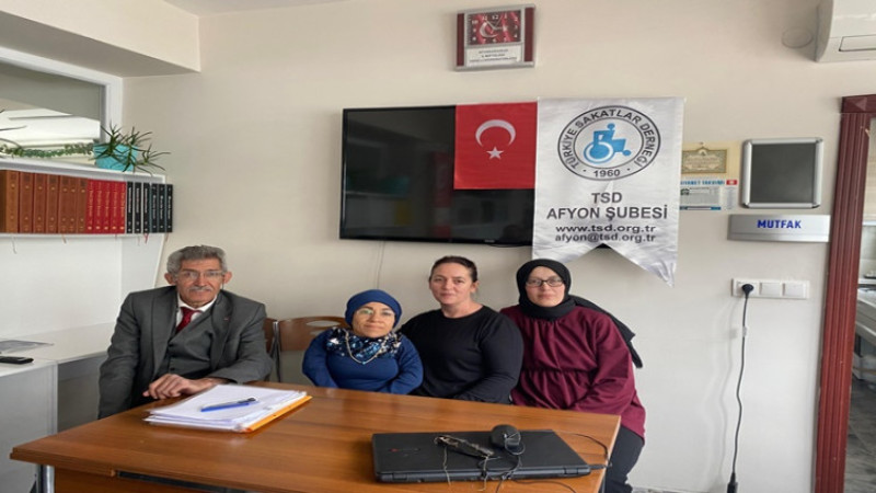 TSD Afyonkarahisar Şube Başkanı Faruk Özkara görevine devam edecek