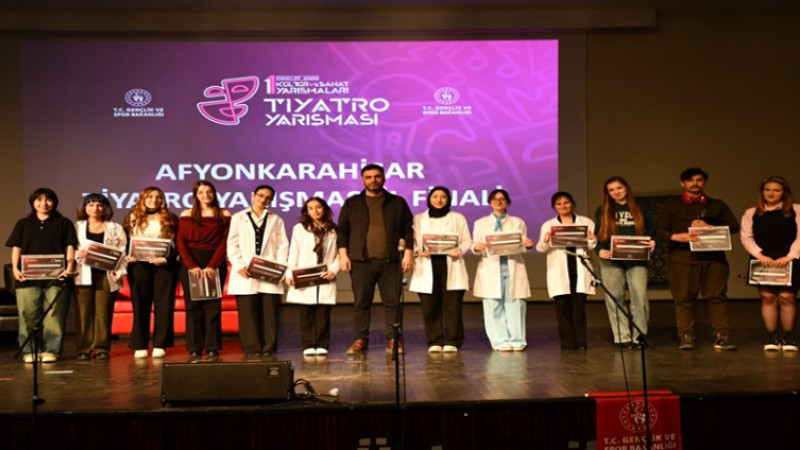 Gençler arası tiyatro yarışması il finalleri tamamlandı