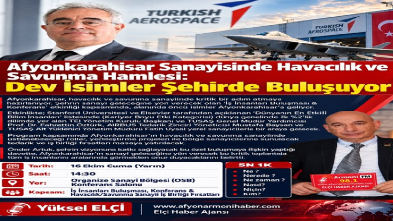 Afyonkarahisar'da Savunma Hamlesi: Dev İsimler Konuk Geliyor   